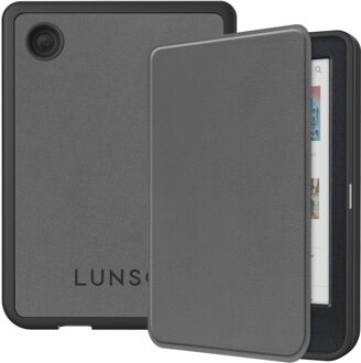 Lunso Kobo Clara BW / Clara Colour hoes (6 inch) - sleepcover - Grijs