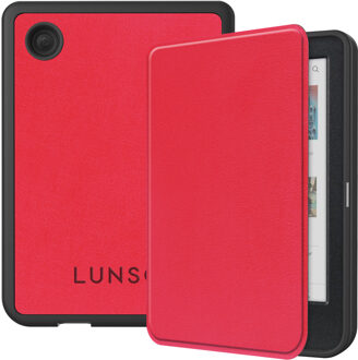 Lunso Kobo Clara BW / Clara Colour hoes (6 inch) - sleepcover - Karmijnrood