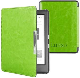 Lunso Kobo Glo / Glo HD / Touch 2.0 hoes (6 inch) - sleepcover - Groen
