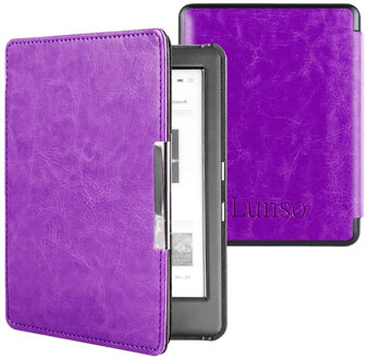 Lunso Kobo Glo / Glo HD / Touch 2.0 hoes (6 inch) - sleepcover - Paars