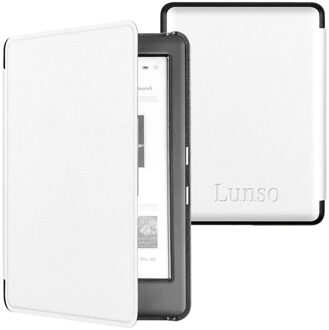 Lunso Kobo Glo / Glo HD / Touch 2.0 hoes (6 inch) - sleepcover - Wit