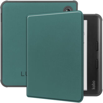 Lunso Kobo Libra Colour hoes (7 inch) - sleepcover - Donkergroen