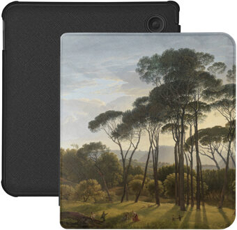 Lunso Kobo Libra Colour hoesje (7 inch) - Vegan Saffiano Leren Sleep Cover - Italian Landscape Meerdere kleuren