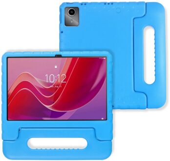 Lunso Lenovo Tab M11 - EVA Schokbestendige Kinderhoes met handvat - Lichtblauw