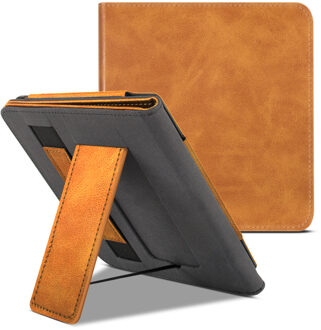 Lunso Luxe sleepcover stand hoes - Kobo Sage (8 inch) - Bruin