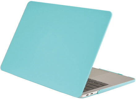 Lunso MacBook Air 13 inch (2010-2017) cover hoes - case - Mat Cyaan