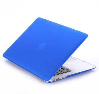Lunso MacBook Air 13 inch (2010-2017) cover hoes - case - Mat Donkerblauw
