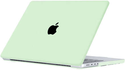 Lunso MacBook Air 13 inch (2022-2025) cover hoes - case - Candy Honeydew Green Groen