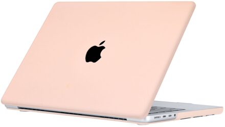 Lunso MacBook Air 13 inch (2022-2026) cover hoes - case - Candy Pink Roze