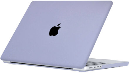 Lunso MacBook Air 13 inch M2/M3 (2022-2024) cover hoes - case - Candy Lavender Paars