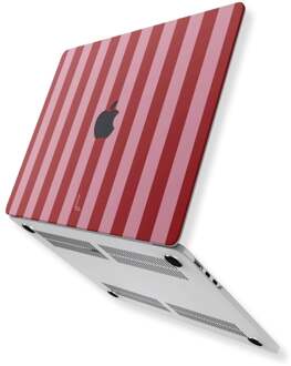 Lunso MacBook Air 15 inch (2023-2026) cover hoes - case - Candy Floss Roze