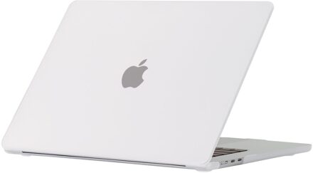 Lunso MacBook Air 15 inch (2023-2026) cover hoes - case - Mat Transparant