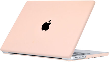 Lunso MacBook Air 15 inch M2/M3 (2023-2024) cover hoes - case - Candy Pink Roze