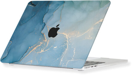 Lunso MacBook Neo cover hoes - case - Aciano Azul Blauw