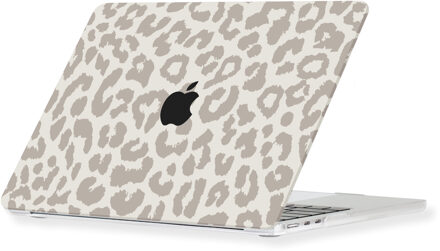 Lunso MacBook Neo cover hoes - case - Calm Serengeti Wit