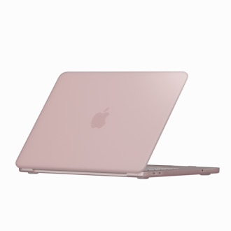 Lunso MacBook Neo cover hoes - case - Mat Blush Roze