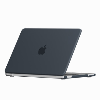Lunso MacBook Neo cover hoes - case - Mat Zwart