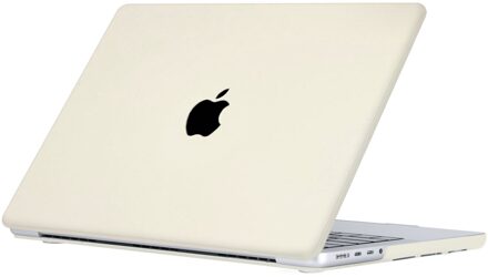 Lunso MacBook Pro 14 inch (2021-2023) cover hoes - case - Candy Rock Grey Grijs