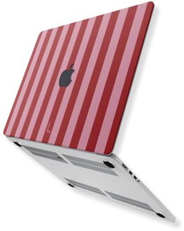 Lunso MacBook Pro 14 inch (2021-2024) cover hoes - case - Candy Floss Roze
