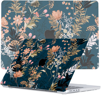Lunso MacBook Pro 16 inch (2021-2026) cover hoes - case - Urban Park Blauw, Meerdere kleuren