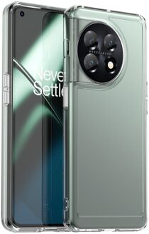 Lunso OnePlus 11 - TPU Backcover hoes - Transparant