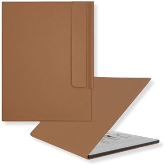 Lunso ReMarkable 2 Slim magnetisch cover PU leer hoes - Bruin