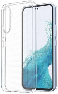 Lunso Samsung Galaxy A54 - TPU Backcover hoes - Transparant