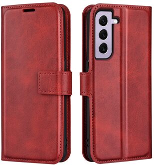 Lunso Samsung Galaxy S23 - cover bookcase hoes - Rood