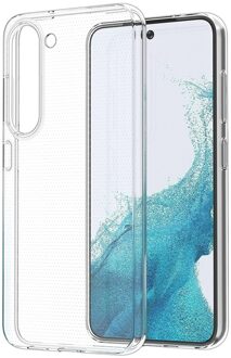Lunso Samsung Galaxy S23 - TPU Backcover hoes - Transparant