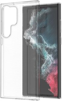 Lunso Samsung Galaxy S23 Ultra - TPU Backcover hoes - Transparant