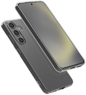 Lunso Samsung Galaxy S25 - Backcover hoes - Transparant