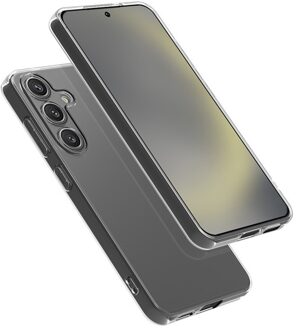 Lunso Samsung Galaxy S25 Plus - Backcover hoes - Transparant