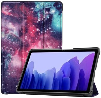 Lunso Samsung Galaxy Tab A 10.5 inch - 3-Vouw sleepcover hoes - Galaxy Meerdere kleuren