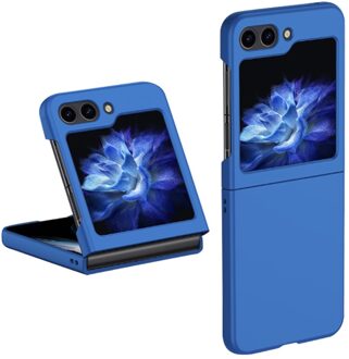 Lunso Samsung Galaxy Z Flip5 - Backcover hoes - Blauw