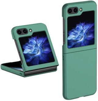 Lunso Samsung Galaxy Z Flip5 - Backcover hoes - Groen
