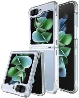 Lunso Samsung Galaxy Z Flip5 - Backcover hoes - Transparant
