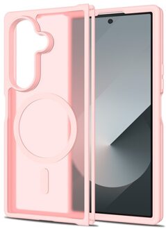 Lunso Samsung Galaxy Z Fold 7 slank backcover hoesje met MagSafe ondersteuning - Roze