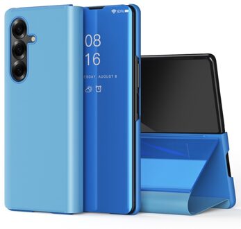 Lunso Samsung Galaxy Z Fold 7 - Window view cover hoes - Lichtblauw