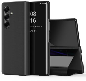 Lunso Samsung Galaxy Z Fold 7 - Window view cover hoes - Zwart