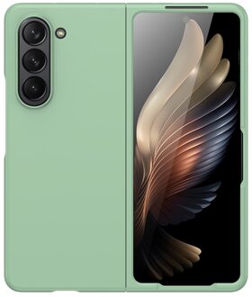 Lunso Samsung Galaxy Z Fold5 - Backcover hoes - Lichtgroen