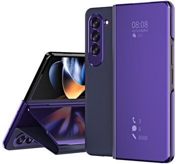 Lunso Samsung Galaxy Z Fold6 - Window view cover hoes - Paars