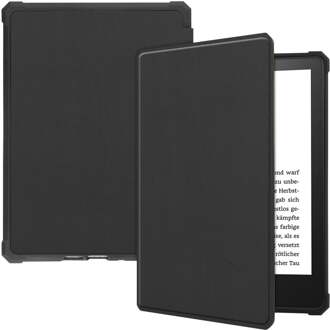 Lunso sleepcover hoes - Kindle Paperwhite 2021 (6.8 inch) - Zwart