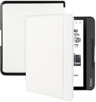 Lunso sleepcover hoes - Kobo Forma (8 inch) - Wit