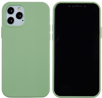 Lunso Softcase Backcover hoes - iPhone 13 Pro Max - Mintgroen