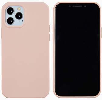 Lunso Softcase Backcover hoes - iPhone 13 Pro Max - Roze
