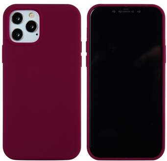 Lunso Softcase Backcover hoes - iPhone 13 Pro - Wijnrood