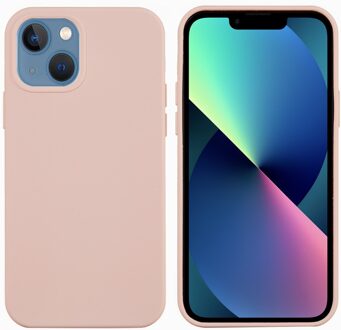 Lunso Softcase Backcover hoes - iPhone 13 - Roze