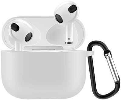 Lunso Softcase cover hoes - AirPods 3 - Wit
