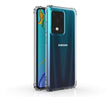 Lunso Softcase hoes - Samsung Galaxy S20 Ultra - Transparant