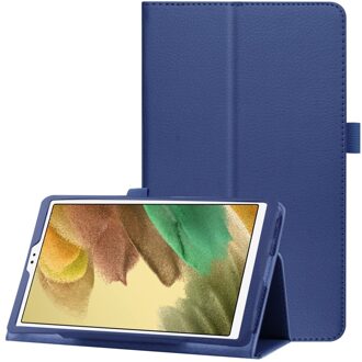 Lunso Stand flip sleepcover hoes - Samsung Galaxy Tab A7 Lite - Blauw